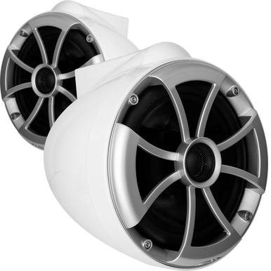 ICON 8-W X V2 |  ICON Series 8″ White Tower Speaker With X Mount Kit