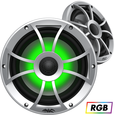 RECON 8-S RGB | High Output Component Style 8″ Marine Coaxial Speakers