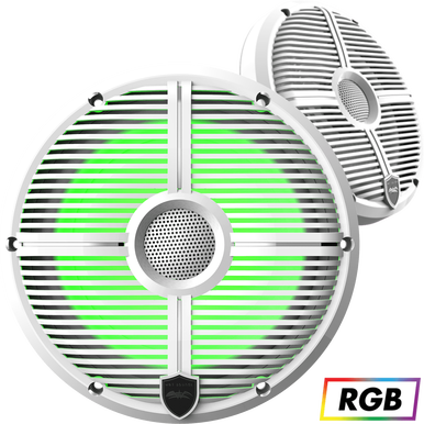 RECON 8 XW-W RGB | High Output Component Style 8″ Marine Coaxial Speakers