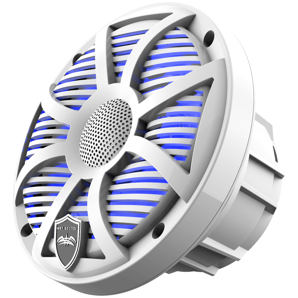 Revo 12 xw white subwoofer grill empire marine