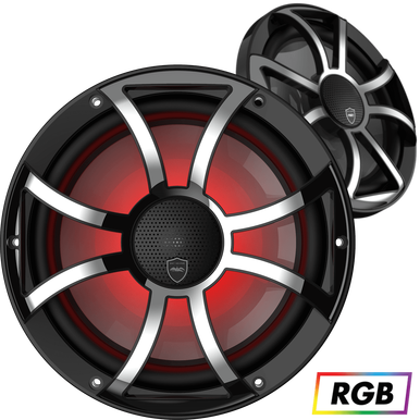 REVO CX-10 XS-B-SS | High Output Component Style 10″ Marine Coaxial Speakers
