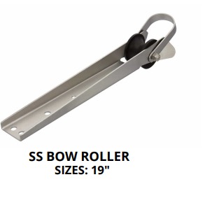 SS BOW ROLLER SIZES: 19″