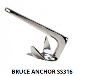 BRUCE ANCHOR SS316