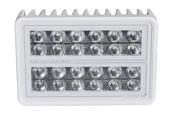 Maxillume h120 Trunnion Mount LED Flood Light – White SKU 101346