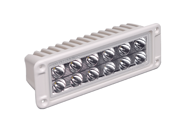 Maxillume h60 Flush Mount LED Flood Light – White SKU 101336