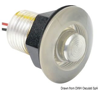 LED courtesy light for recess mounting – frontal orientation