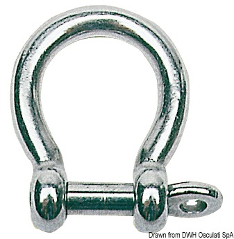 Stainless Bow shackles
