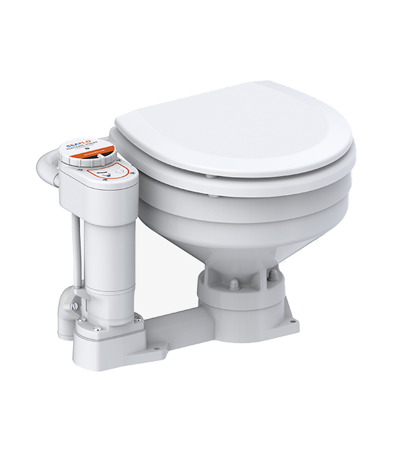 Model -SFMTE2-02-R-24V-SEAFLO ELECTRIC CONVERSION MARINE TOILET